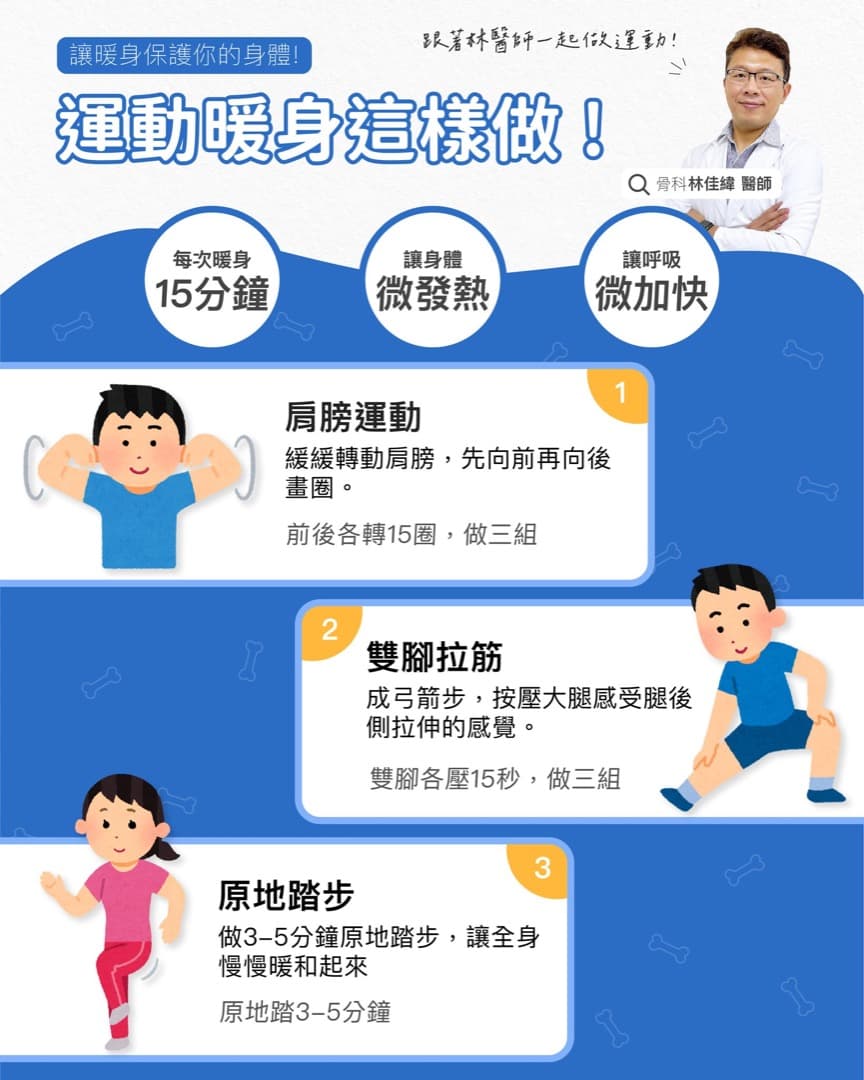 運動保健小叮嚀 — 圖 1/4